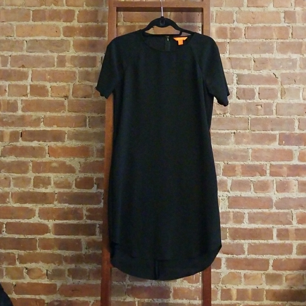 Black t-shirt dress